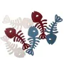 Cuadro Raspa de pescado 64 x 46,3 cm Metal Multicolor de BigBuy Home, Frontones decorativos - Ref: S8700091, Precio: 27,06 €,...