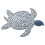 Cadre Tortue 35,56 x 3,18 x 26,67 cm Bleu Métal de BigBuy Home, Décorations murales - Réf : S8700092, Prix : 12,40 €, Remise : %