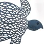 Painting Tortoise 35,56 x 3,18 x 26,67 cm Blue Metal by BigBuy Home, Wall Pediments - Ref: S8700092, Price: 12,40 €, Discount: %