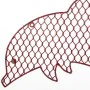 Painting Dolphin 41,91 x 27,31 cm Red Metal by BigBuy Home, Wall Pediments - Ref: S8700096, Price: 12,40 €, Discount: %