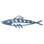 Painting Fish 74 x 22,5 cm Blue Metal by BigBuy Home, Wall Pediments - Ref: S8700099, Price: 16,53 €, Discount: %