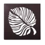 Painting Leaf of a plant 29,85 x 2,5 x 29,85 cm Metal Brown by BigBuy Home, Wall Pediments - Ref: S8700116, Price: 17,22 €, D...