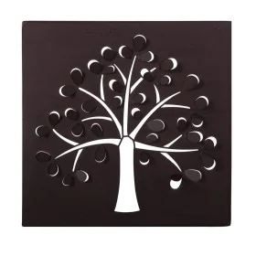 Quadro Albero 29,85 x 2,5 x 29,85 cm Metallo Marrone di BigBuy Home, Frontoni - Rif: S8700119, Prezzo: 16,53 €, Sconto: %