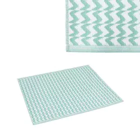 Tapis d’extérieur Naxos Blanc Vert polypropylène de BigBuy Home, Tapis - Réf : S8700124, Prix : 13,41 €, Remise : %