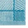 Alfombra de Exterior Meis Azul Blanco Polipropileno de BigBuy Home, Alfombras - Ref: S8700311, Precio: 26,27 €, Descuento: %