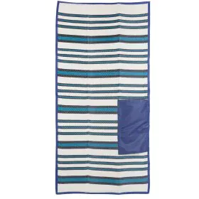 Toalla de Playa Milos Azul Polipropileno 90 x 180 cm de BigBuy Home, Toallas - Ref: S8700315, Precio: 14,06 €, Descuento: %