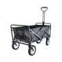 Carro Multiusos Negro Poliéster Goma Acero 100 x 50 x 105 cm de BigBuy Garden, Carros y vagonetas - Ref: S8700586, Precio: 13...