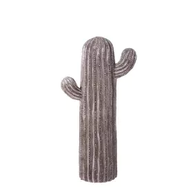 Figura Decorativa Gris Cactus 25 x 14 x 47,5 cm de BigBuy Home, Adornos - Ref: S8700599, Precio: 32,23 €, Descuento: %