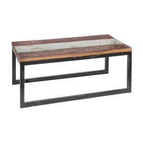 Table Basse Calypso Marron Bois Fer 90 x 50 x 38 cm de BigBuy Home, Tables - Réf : S8700630, Prix : 202,11 €, Remise : %