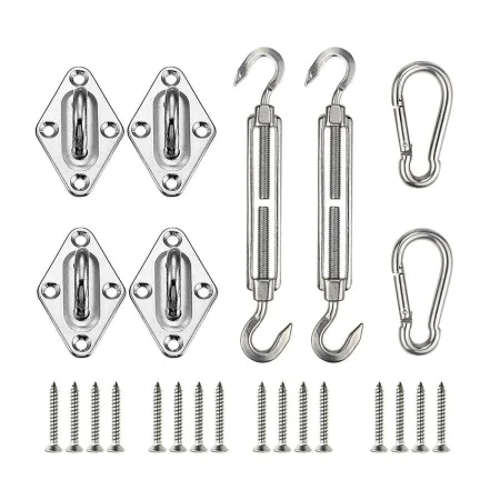 Fixing kit Steel 24 Pieces by BigBuy Garden, Lines - Ref: S8700655, Price: 14,75 €, Discount: %