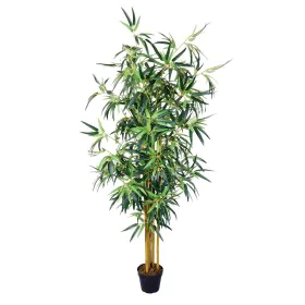 Plante décorative Ciment Tissu Bambou 150 cm de BigBuy Home, Plantes artificielles - Réf : S8700728, Prix : 87,31 €, Remise : %