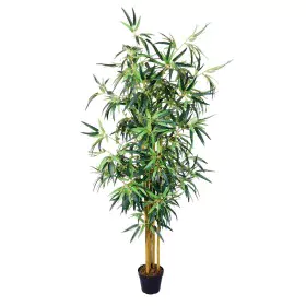 Plante décorative Ciment Tissu Bambou 150 cm de BigBuy Home, Plantes artificielles - Réf : S8700728, Prix : 87,31 €, Remise : %