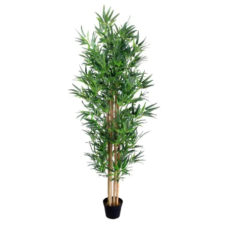 Plante décorative Ciment Tissu Bambou 210 cm de BigBuy Home, Plantes artificielles - Réf : S8700730, Prix : 129,45 €, Remise : %