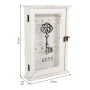 Armário para chaves Alexandra House Living Branco 7 x 34 x 23 cm de Alexandra House Living, Armários e prateleiras - Ref: D16...