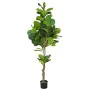 Plante décorative Polyuréthane Ciment Ficus 200 cm de BigBuy Home, Plantes artificielles - Réf : S8700744, Prix : 153,38 €, R...