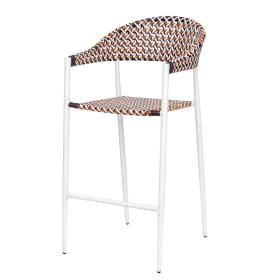 Tabouret Nadia Blanc 56 x 59,5 x 112 cm de BigBuy Home, Tabourets - Réf : S8700783, Prix : 213,27 €, Remise : %