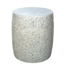 Sgabello Terrazzo Nero 40 x 40 x 45 cm di BigBuy Home, Sgabelli da bar - Rif: S8700792, Prezzo: 106,19 €, Sconto: %