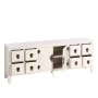 Meubles de télévision ORIENTE 130 x 24 x 50,5 cm Bois Blanc de BigBuy Home, Tables et supports de télévision - Réf : S8800026...