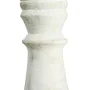 Portavelas 20,5 x 20,5 x 71 cm Cristal Cemento Blanco de BigBuy Home, Candelabros y portavelas - Ref: S8800041, Precio: 59,17...