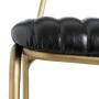 Tabouret 42 x 49 x 88 cm Noir Doré Métal Polyuréthane de BigBuy Home, Tabourets - Réf : S8800043, Prix : 131,78 €, Remise : %