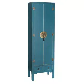 Armadio ORIENTE Azzurro Ferro DMF 55 x 33 x 185 cm di BigBuy Home, Credenze e buffet - Rif: S8800050, Prezzo: 412,09 €, Scont...