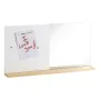 Espejo de pared Blanco Cristal madera de roble DMF 50,4 x 7 x 25,4 cm de BigBuy Home, Espejos de pared - Ref: S8800099, Preci...