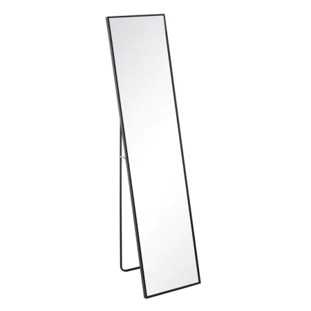 Miroir Noir Aluminium Verre 35 x 2,5 x 151 cm de BigBuy Home, Miroirs en pied - Réf : S8800121, Prix : 58,41 €, Remise : %