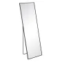 Miroir sur pied Noir Aluminium Verre 50 x 2,5 x 160 cm de BigBuy Home, Miroirs en pied - Réf : S8800123, Prix : 84,07 €, Remi...