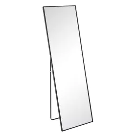 Free standing mirror Black Aluminium Crystal 50 x 2,5 x 160 cm by BigBuy Home, Floor Mirrors - Ref: S8800123, Price: 87,77 €,...