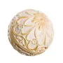 Balls Decoration Golden White 10 x 10 x 10 cm (8 Units) by BigBuy Home, Ornaments - Ref: S8800138, Price: 47,32 €, Discount: %