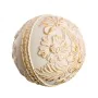 Balls Decoration Golden White 10 x 10 x 10 cm (8 Units) by BigBuy Home, Ornaments - Ref: S8800138, Price: 47,32 €, Discount: %