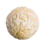 Balls Decoration Golden White 10 x 10 x 10 cm (8 Units) by BigBuy Home, Ornaments - Ref: S8800138, Price: 47,32 €, Discount: %