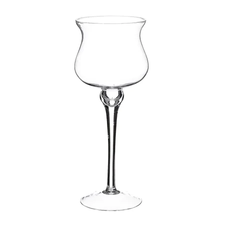 Candle Holder 16 x 16 x 45 cm Crystal Transparent by BigBuy Home, Candelabras and candle holders - Ref: S8800165, Price: 28,1...