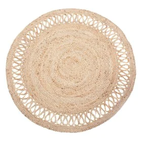 Tapis 120 x 120 x 1 cm Naturel Jute de BigBuy Home, Tapis - Réf : S8800172, Prix : 57,49 €, Remise : %