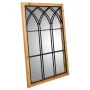 Espelho de parede Alexandra House Living Preto Metal Madeira de abeto 2 x 90 x 60 cm de Alexandra House Living, Espelhos de p...