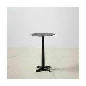 Side table 59 x 40 x 40 cm Black Aluminium by BigBuy Home, Tables - Ref: S8800193, Price: 58,78 €, Discount: %