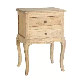 Table de Nuit 50 x 40 x 70 cm Naturel bois mindi de BigBuy Home, Tables de chevet - Réf : S8800201, Prix : 210,73 €, Remise : %