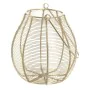 Lanterne Bougeoir Doré Fer Lanterne 18 x 18 x 24 cm de BigBuy Home, Bougeoirs et chandeliers - Réf : S8800271, Prix : 20,12 €...