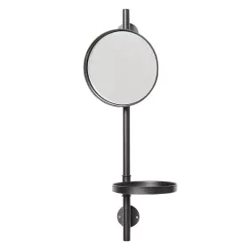 Miroir mural 22 x 20 x 60 cm Verre Noir Métal de BigBuy Home, Miroirs muraux - Réf : S8800279, Prix : 30,36 €, Remise : %