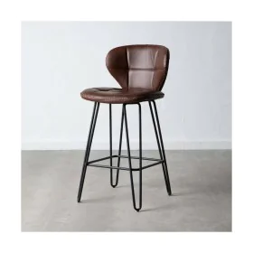 Stool 45 x 48,5 x 95 cm Metal Camel Synthetic Leather by BigBuy Home, Barstools - Ref: S8800281, Price: 110,45 €, Discount: %