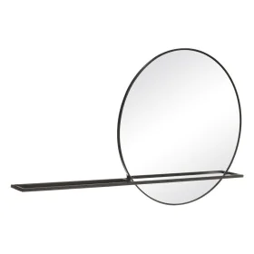 Wall mirror 120 x 10 x 70 cm Crystal Black Metal by BigBuy Home, Wall-Mounted Mirrors - Ref: S8800299, Price: 95,18 €, Discou...