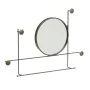 Wall mounted coat hanger 84,5 x 8 x 58,5 cm Metal by BigBuy Home, Wall Coat Racks - Ref: S8800303, Price: 24,09 €, Discount: %