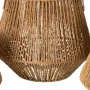 Lanterna 33 x 33 x 27 cm Portacandele Naturale Fibra naturale di BigBuy Home, Candelieri e portacandele - Rif: S8800322, Prez...