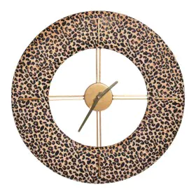 Wanduhr 48 x 3,5 x 48 cm synthetische Stoffe Metall Leopard von BigBuy Home, Wanduhren - Ref: S8800357, Preis: 21,53 €, Rabat...