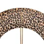 Relógio de Parede 48 x 3,5 x 48 cm Tecido Sintético Metal Leopardo de BigBuy Home, Relógios de parede - Ref: S8800357, Preço:...