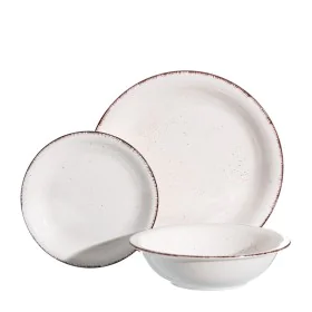 Tableware White Stoneware 18 Pieces by BigBuy Home, Combination Sets - Ref: S8800402, Price: 89,92 €, Discount: %