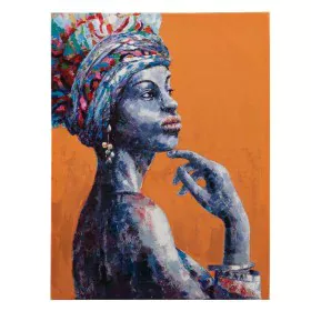 Canvas 75 x 3,5 x 100 cm African Woman by BigBuy Home, Prints on Canvas - Ref: S8800494, Price: 58,75 €, Discount: %