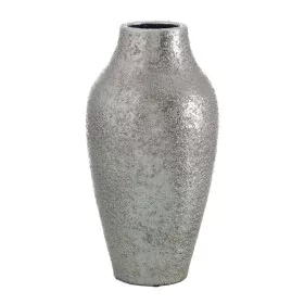 Vase Ceramic Silver 23 x 23 x 40 cm by BigBuy Home, Vases - Ref: S8800505, Price: 29,27 €, Discount: %