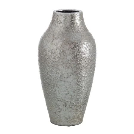 Vase aus Keramik Silber 23 x 23 x 40 cm von BigBuy Home, Vasen - Ref: S8800505, Preis: 28,10 €, Rabatt: %