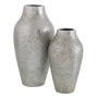 Vase aus Keramik Silber 23 x 23 x 40 cm von BigBuy Home, Vasen - Ref: S8800505, Preis: 28,10 €, Rabatt: %